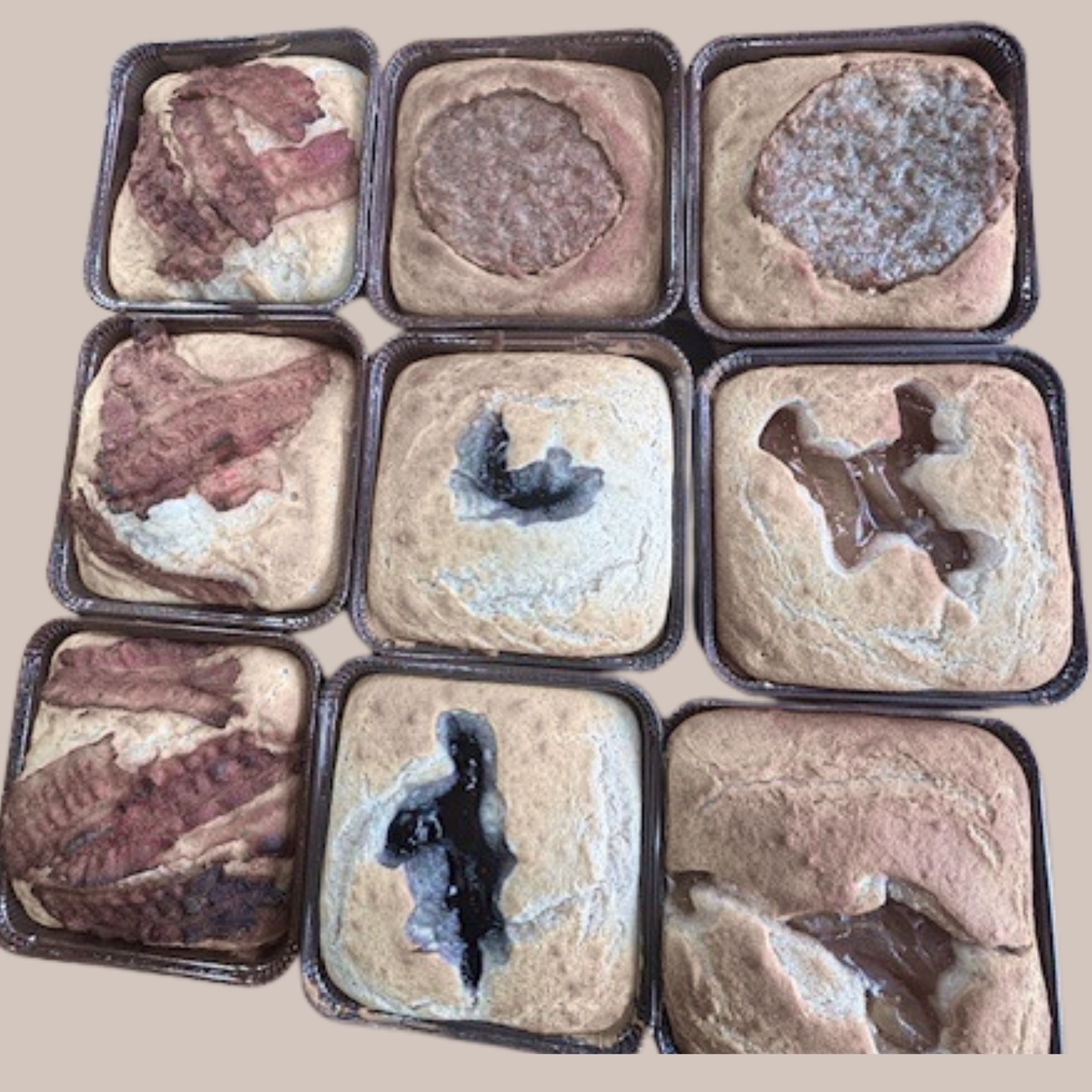 4 x 4 x 1.25" Easy Prep Bakeware